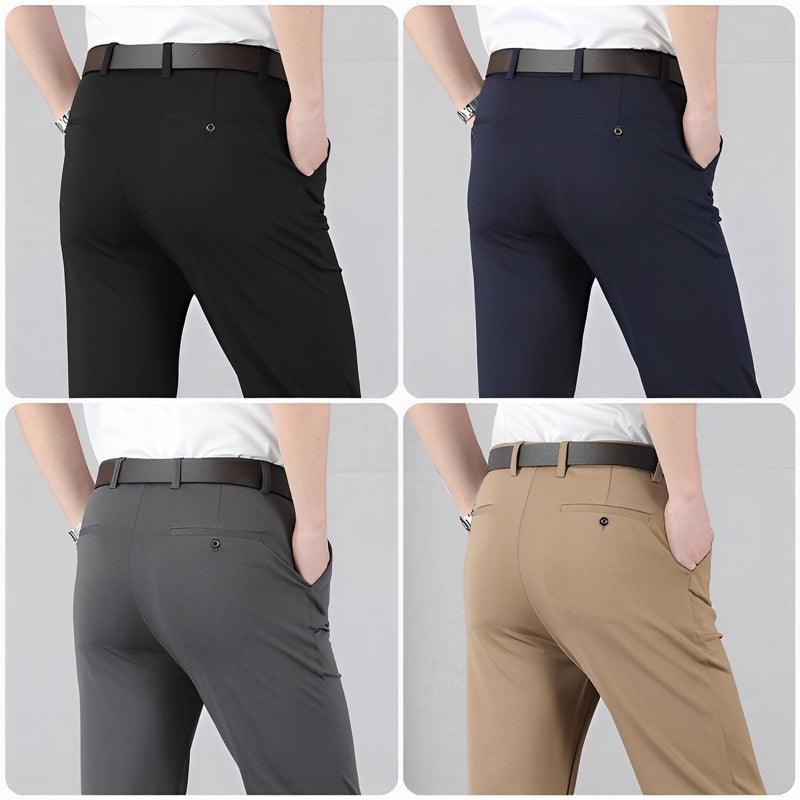 COMPRE 1 E LEVE 2 | Calça Social Clássica Alfaiataria Gentleman 2024 + Brinde Cinto Social Couro