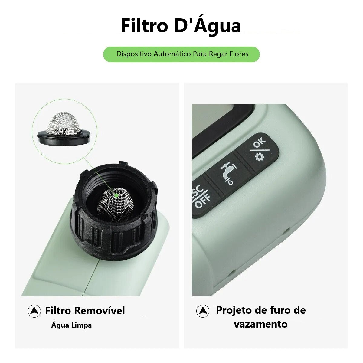 Temporizador de Água Inteligente para Jardim AquaTimer Pro
Temporizador de Água Inteligente para Jardim AquaTimer
Temporizador de Água Inteligente para Jardim
Temporizador de Água Inteligente
Temporizador de Água
Irrigador para Jardim
irrigador inteligente
Irrigador Automático
Irrigador
casa e jardim
Sistema de Irrigação
Ferramentas