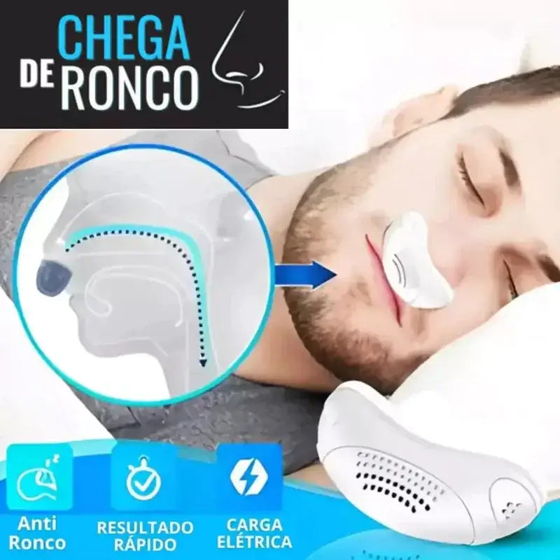 Anti Ronco Eletrônico Sem Fio Mini CPAP - LojasPacheco