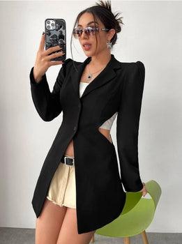 Blazer Natália Cut-Out - Lojas Pacheco