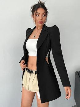 Blazer Natália Cut-Out - Lojas Pacheco