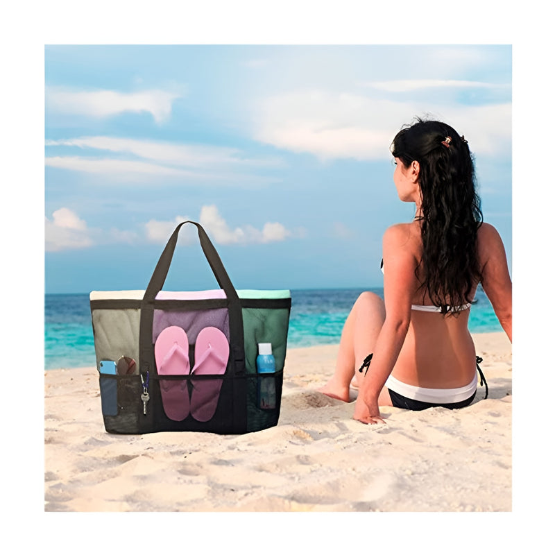 Bolsa de praia feminina Sunbeach - LojasPacheco