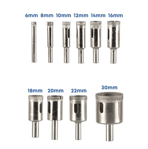 Brocas Diamantadas Kit Completo