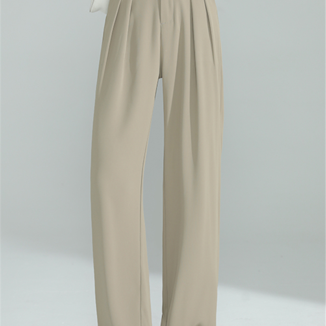 Calça Feminina Com Cós Alto