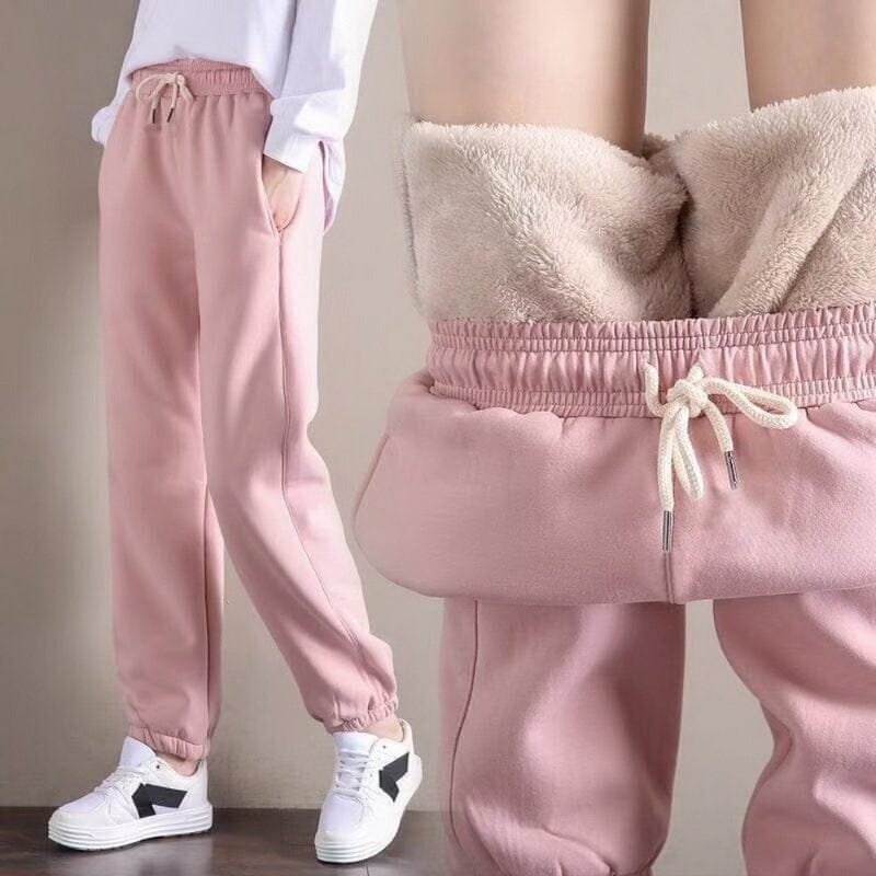 Calça Moletom Feminina WinterWarm com Forro de Lã