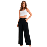 Calça Pantalona Social Feminina - LojasPacheco