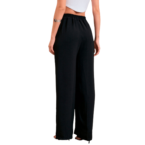 Calça Pantalona Social Feminina - LojasPacheco