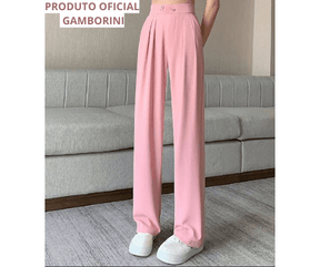 Calça Pantalona de Alfaiataria Luxuosa Elegância e Conforto