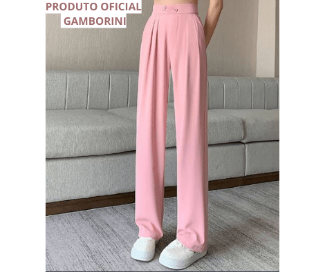 Calça Pantalona de Alfaiataria Luxuosa Elegância e Conforto