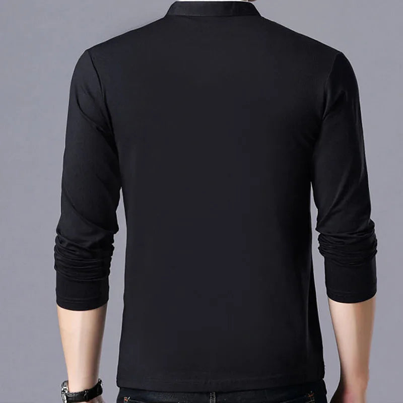 Camisa Casual Premium de Manga Longa Masculina