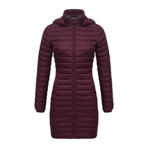 Casaco Feminino de Inverno Acolchoado de Algodão