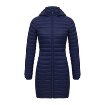 Casaco Feminino de Inverno Acolchoado de Algodão