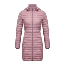 Casaco Feminino de Inverno Acolchoado de Algodão