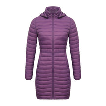 Casaco Feminino de Inverno Acolchoado de Algodão