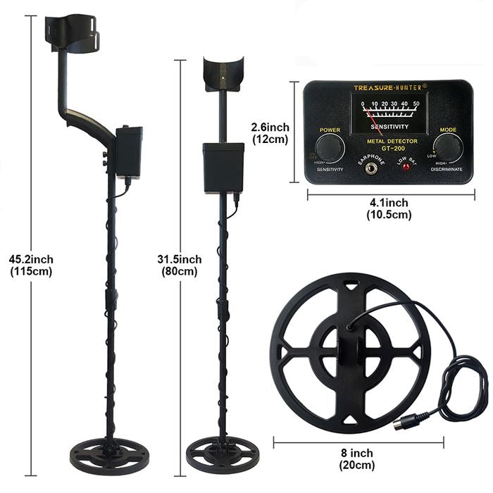 Detector de Metais e Pedras Preciosas Profissional - MetaLuxe - LojasPacheco