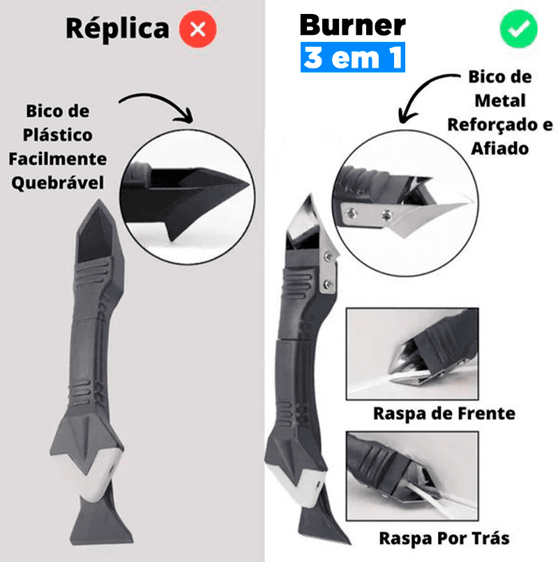 Ferramenta de Remoção de Silicone e Rejunte - LojasPacheco