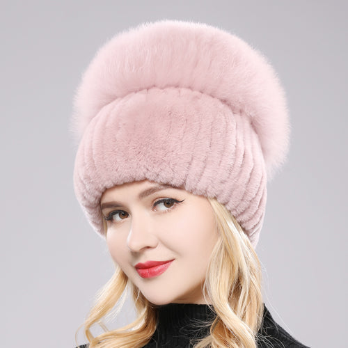 Gorro de Lã Inverno Feminino ComfortKnit