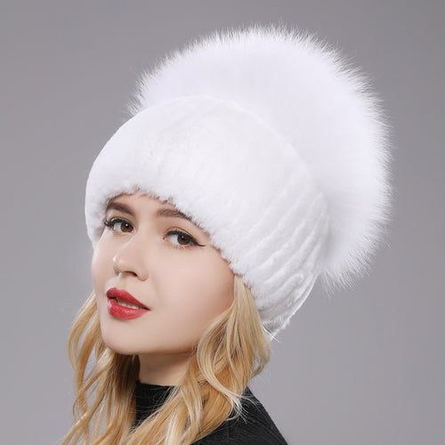 Gorro de Lã Inverno Feminino ComfortKnit