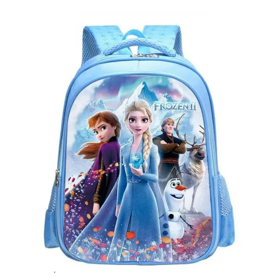 Mochila Escolar Infantil da Frozen de Costas