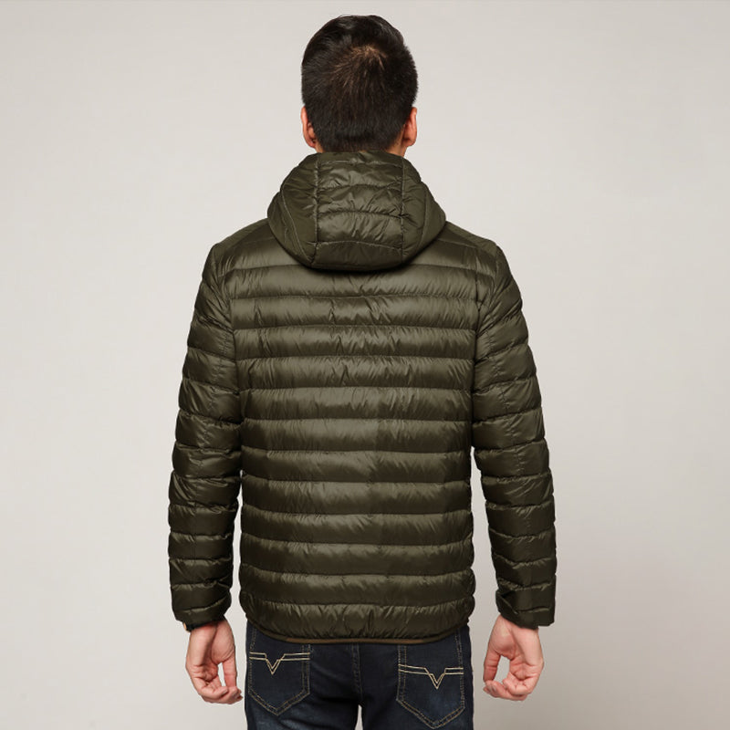 Jaqueta Puffer Masculina de Inverno