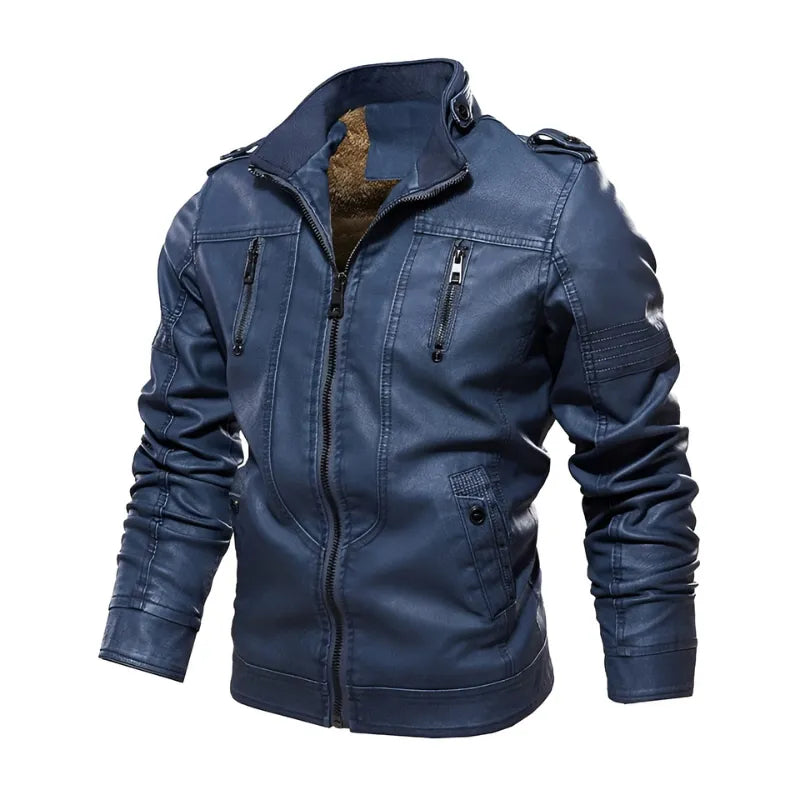 Jaqueta de Couro Masculina Vanguard