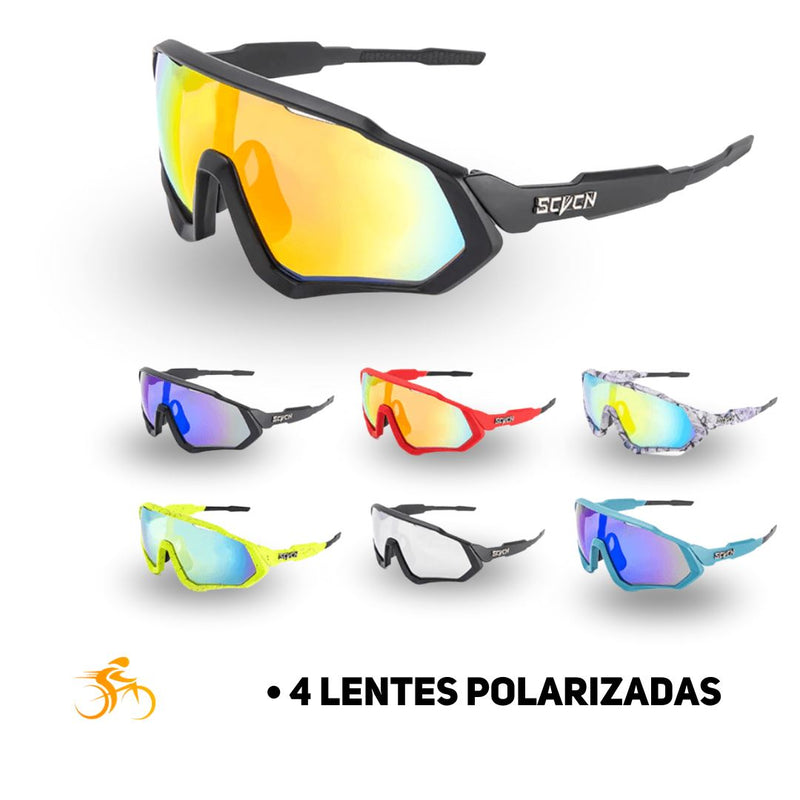 Kit Óculos Polarizado Cycle 4 Lentes - LojasPacheco