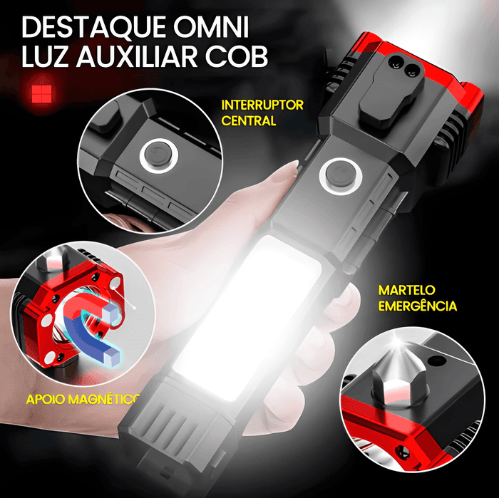 Lanterna Guardião Indestrutível 4 em 1 - Lojas Pacheco