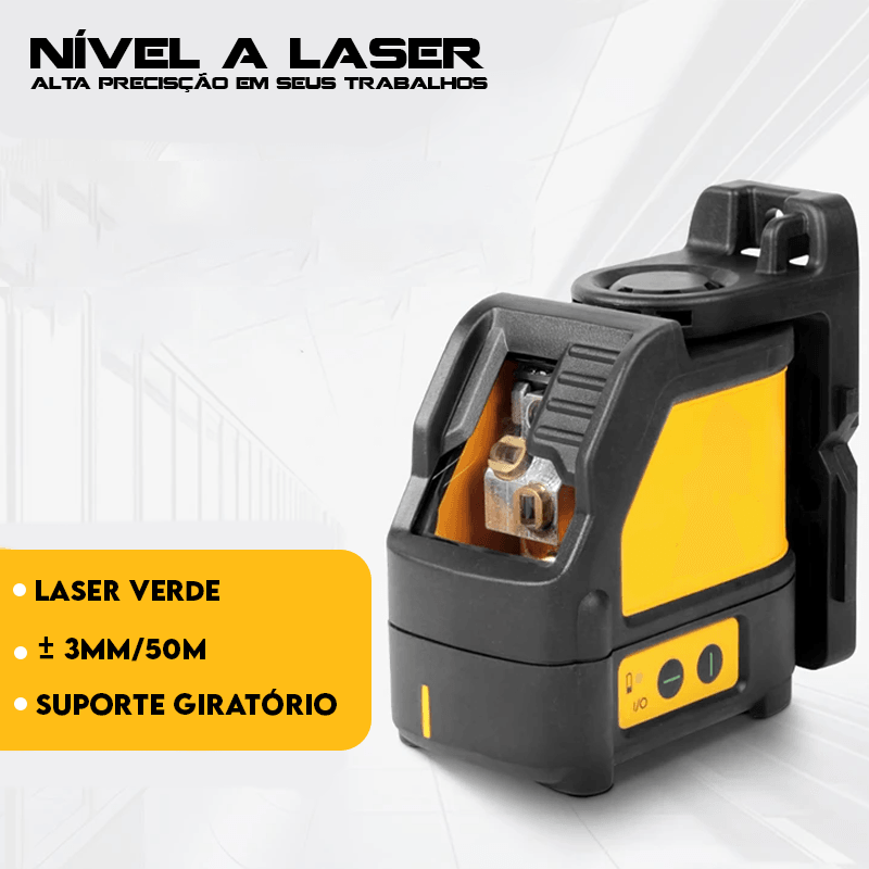 Nivelador a Laser Automático Profissional NivelaMax Duo - LojasPacheco