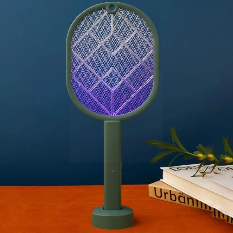 Raquete Elétrica Anti Mosquito com Led Ultravioleta