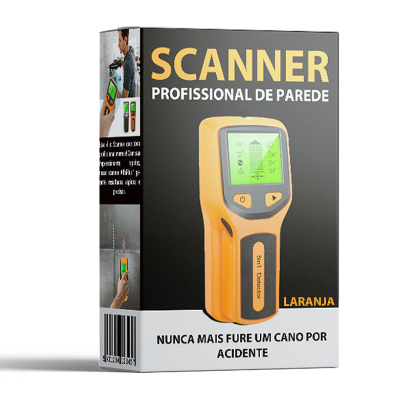 Scanner Profissional de Parede Para Metais Cano PVC Madeira e Fiação - LojasPacheco