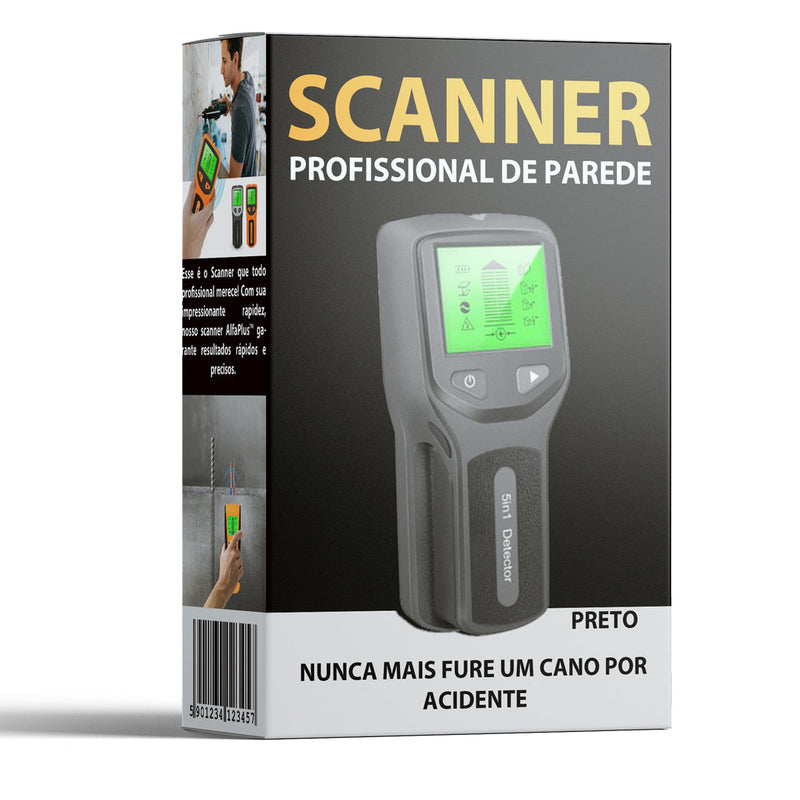 Scanner Profissional de Parede Para Metais Cano PVC Madeira e Fiação - LojasPacheco