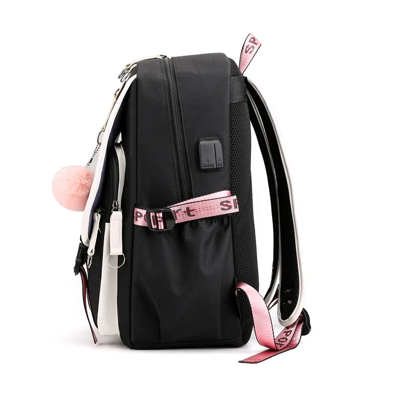 Mochila Escolar Infantil da Wandinha