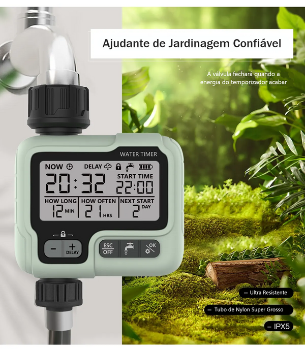 Temporizador de Água Inteligente para Jardim AquaTimer Pro

Temporizador de Água Inteligente para Jardim AquaTimer

Temporizador de Água Inteligente para Jardim

Temporizador de Água Inteligente

Temporizador de Água

Irrigador para Jardim

irrigador inteligente

Irrigador Automático

Irrigador

casa e jardim

Sistema de Irrigação

Ferramentas

