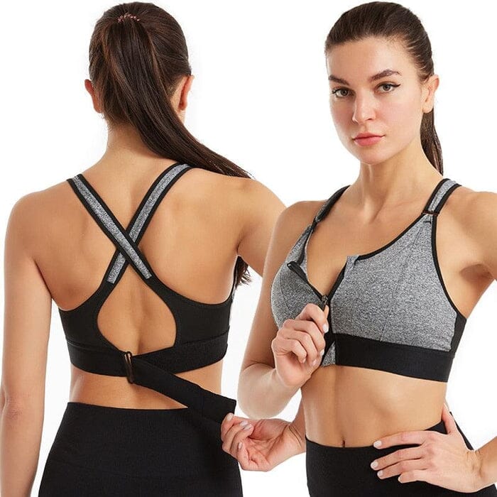 Top Feminino Fitness de Alta Sustentação