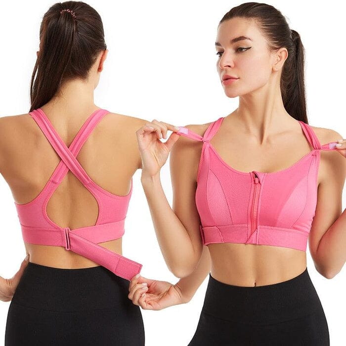 Top Feminino Fitness de Alta Sustentação